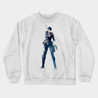 ✪ Jill Valentine ✪ REVELATIONS costume Abstract Stencil Sketch Art Crewneck Sweatshirt